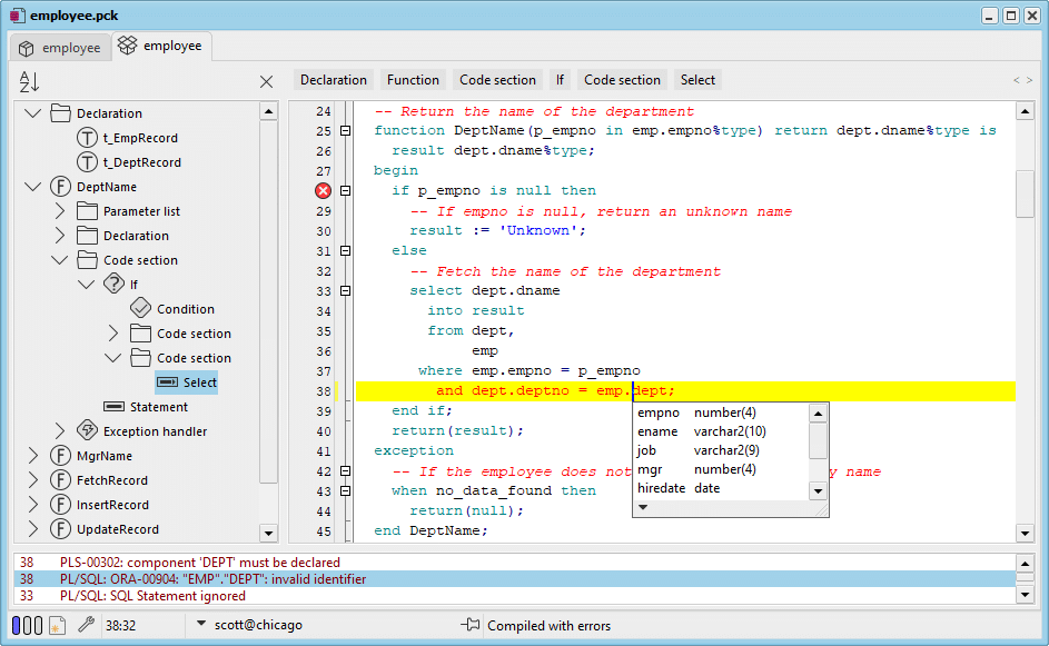 PL Sql Developer PL SQL UltraEdit SecureCRT PLSQL 